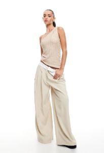 DESIRE PANT - OYSTER sold by Lioness