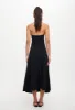 NIRVANA MIDI DRESS - ONYX sold by Lioness