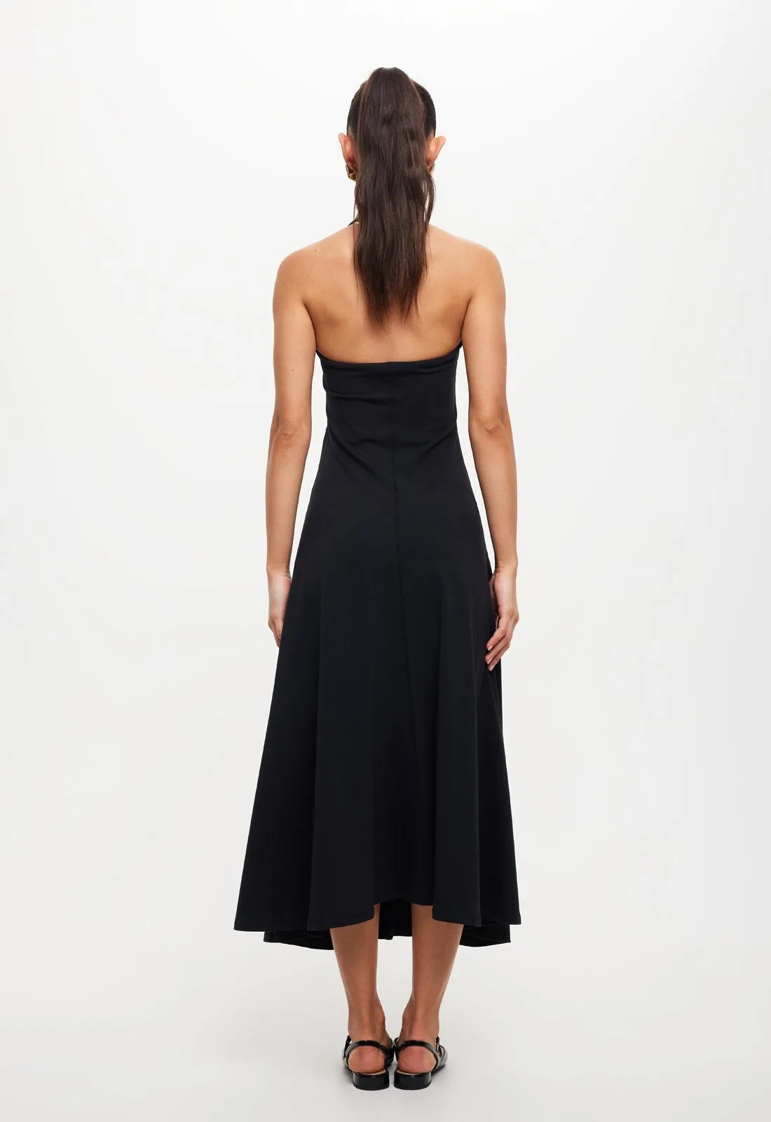NIRVANA MIDI DRESS - ONYX sold by Lioness product image thumbnail 5