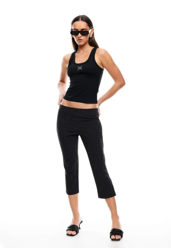 LIONESS LOGO TANK - ONYX sold by Lioness