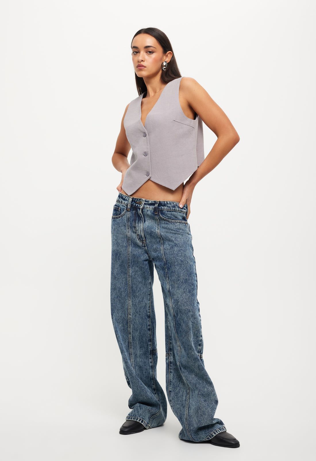DAWSON JEAN - DENIM BLUE sold by Lioness product image thumbnail 2