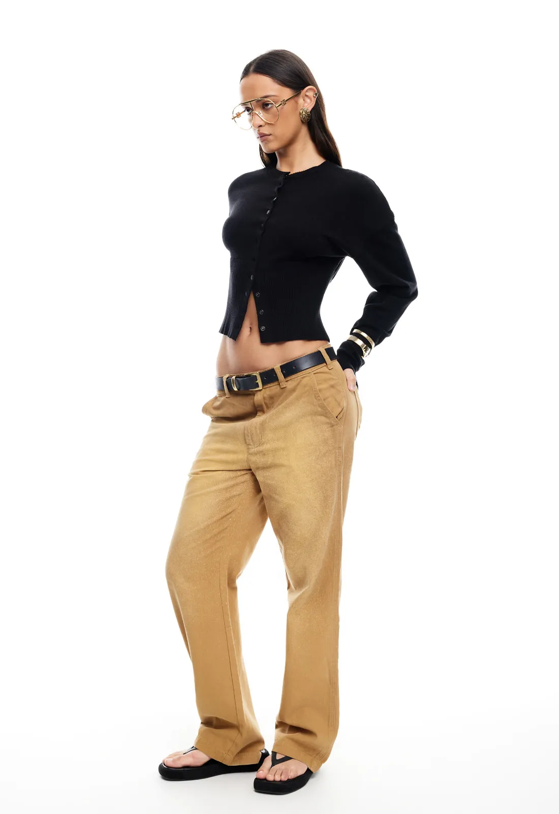 WORKWEAR PANT - STONE sold by Lioness product image thumbnail 4
