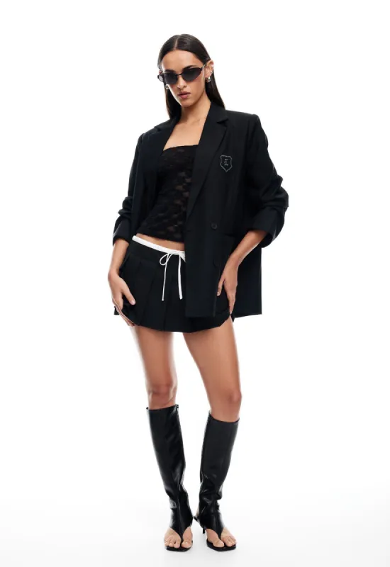 DYNASTY MINI SKORT - ONYX sold by Lioness
