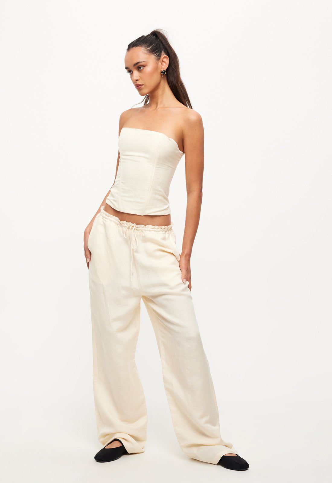CATALONIA TUBE TOP - OFF WHITE sold by Lioness product image thumbnail 5