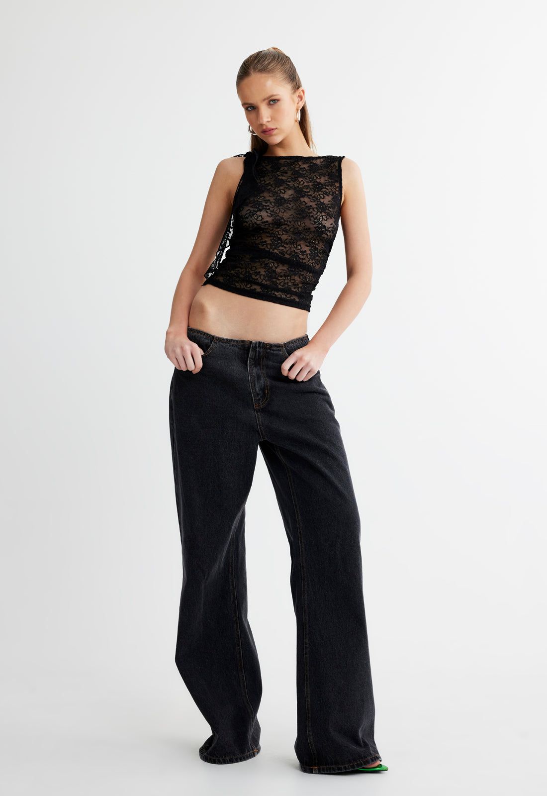 RENDEZVOUS TOP - ONYX sold by Lioness product image thumbnail 4