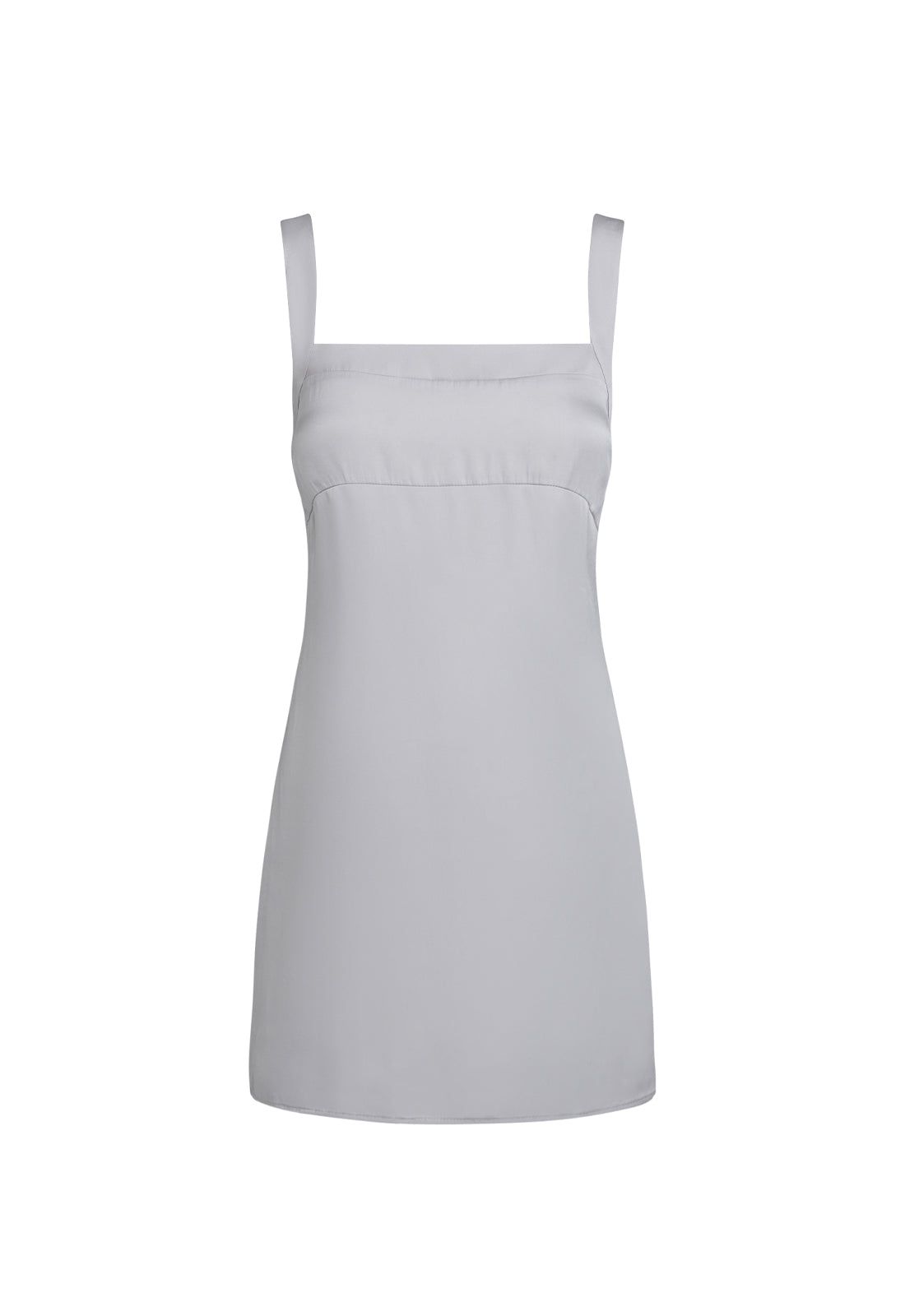 ANDIE MINI DRESS - SONIC SILVER sold by Lioness