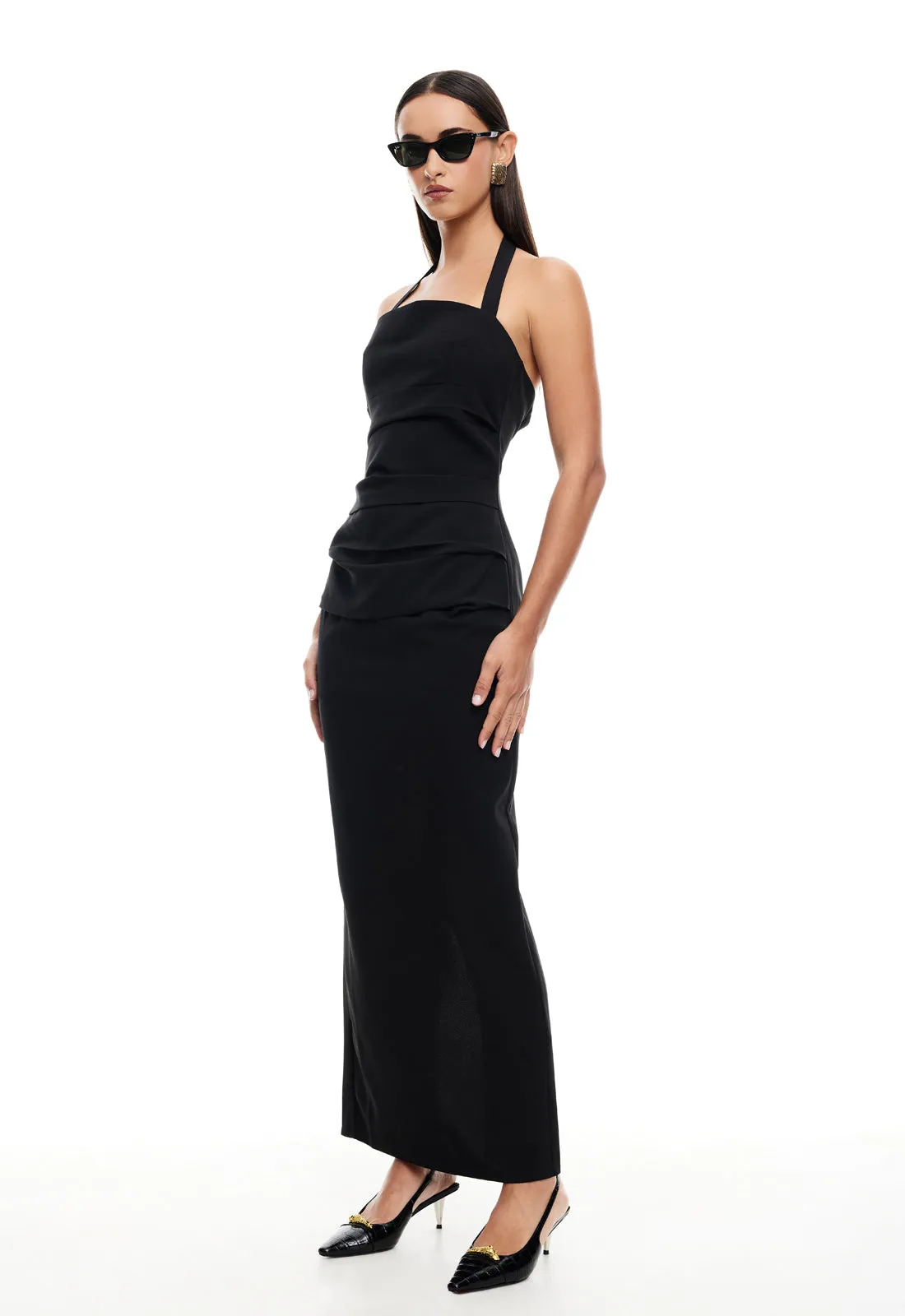 1999 MAXI DRESS - ONYX sold by Lioness product image thumbnail 2