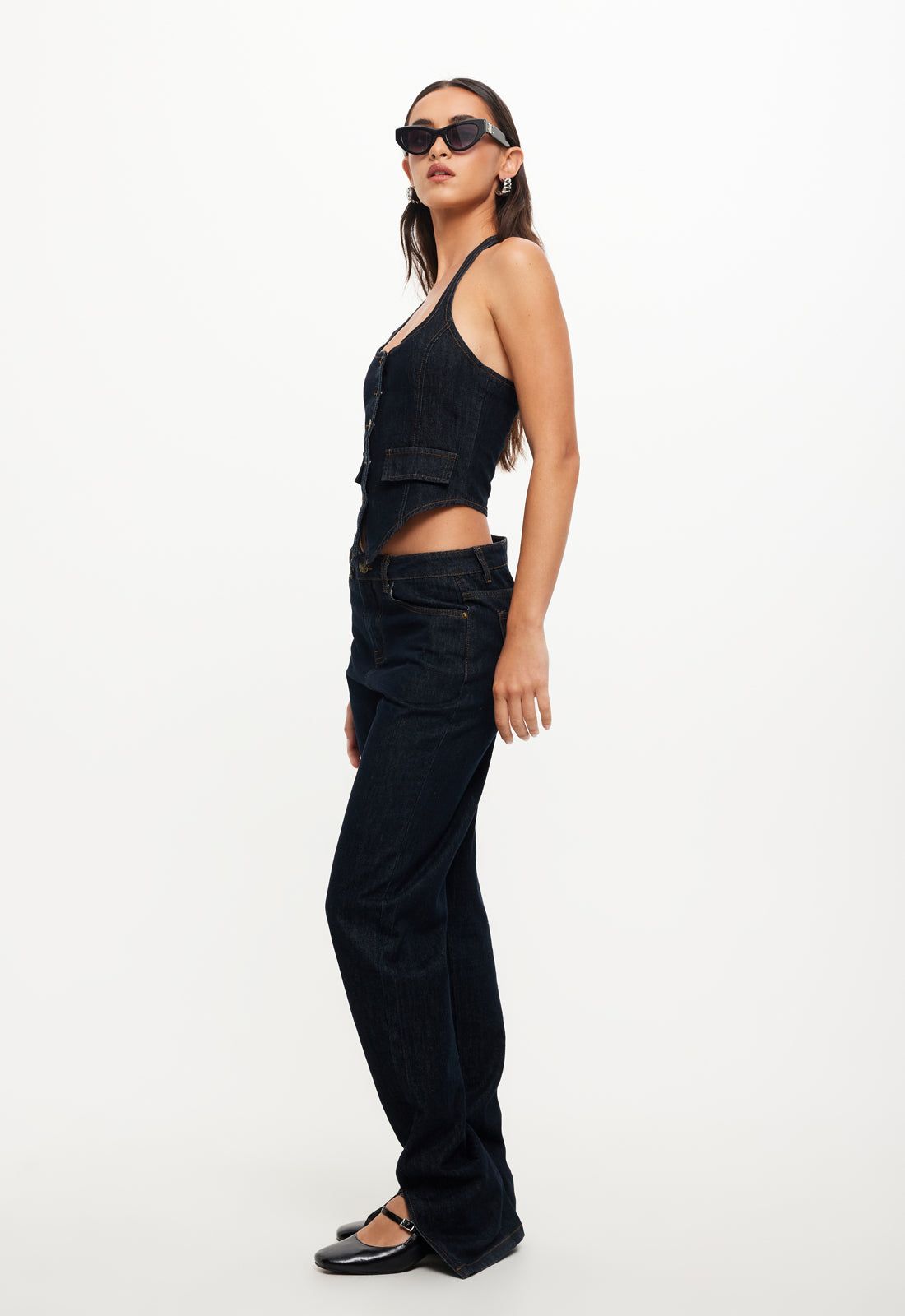 CRAWFORD JEANS - DARK DENIM sold by Lioness product image thumbnail 4