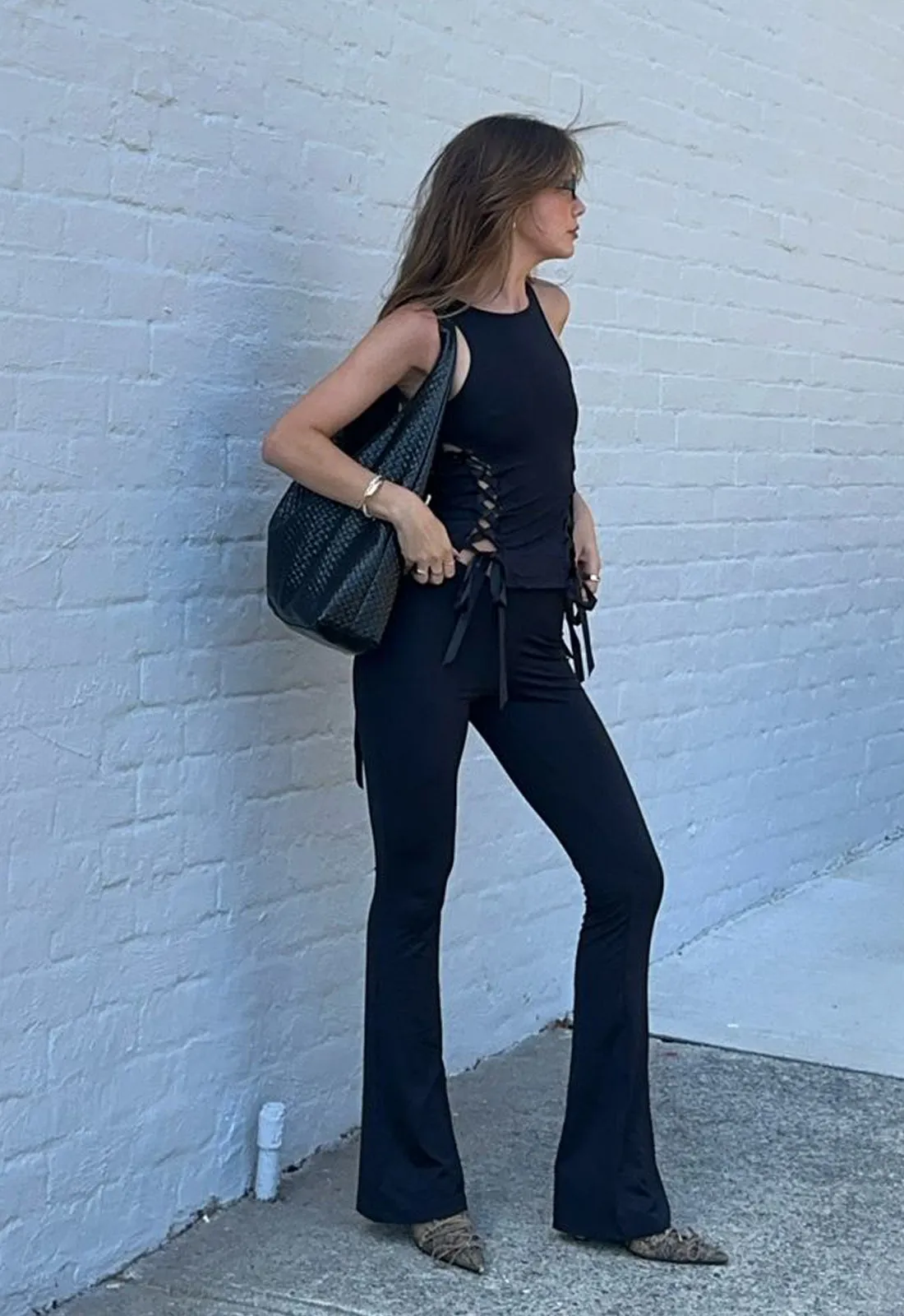 BISOUS PANT - ONYX sold by Lioness product image thumbnail 2