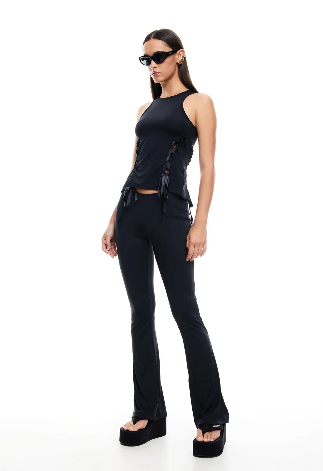 BISOUS PANT - ONYX sold by Lioness product image thumbnail 4