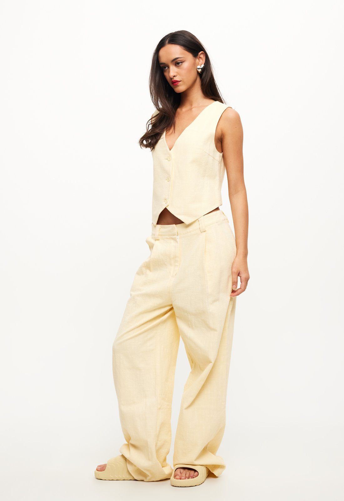 LEO PANT - BUTTER sold by Lioness product image thumbnail 4