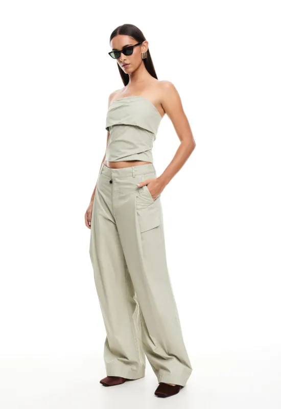 SMOKESHOW PANT - SAGE sold by Lioness