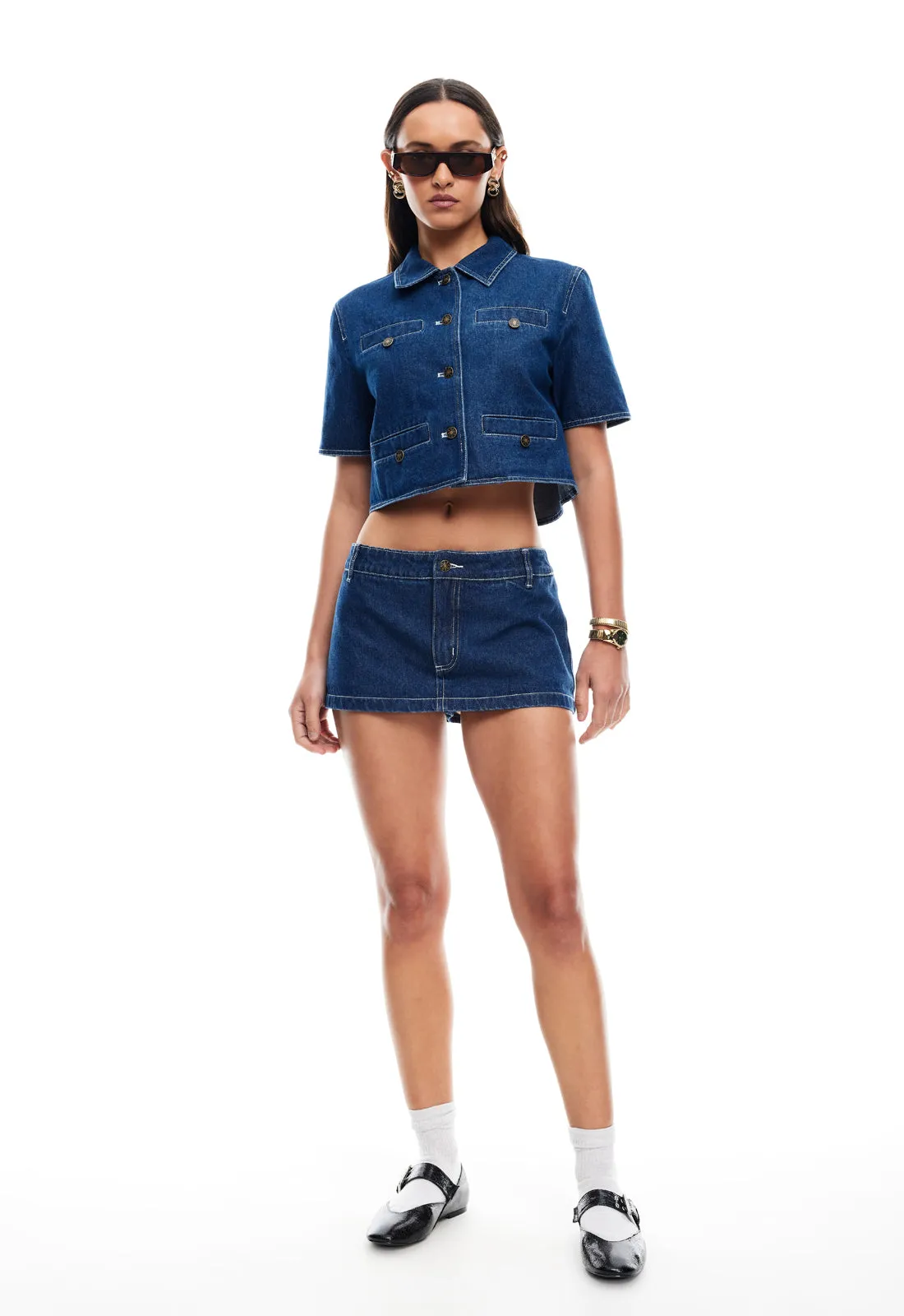 RHODE MINI - BLUE DENIM sold by Lioness product image thumbnail 5