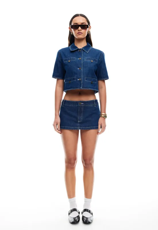 RHODE MINI - BLUE DENIM sold by Lioness