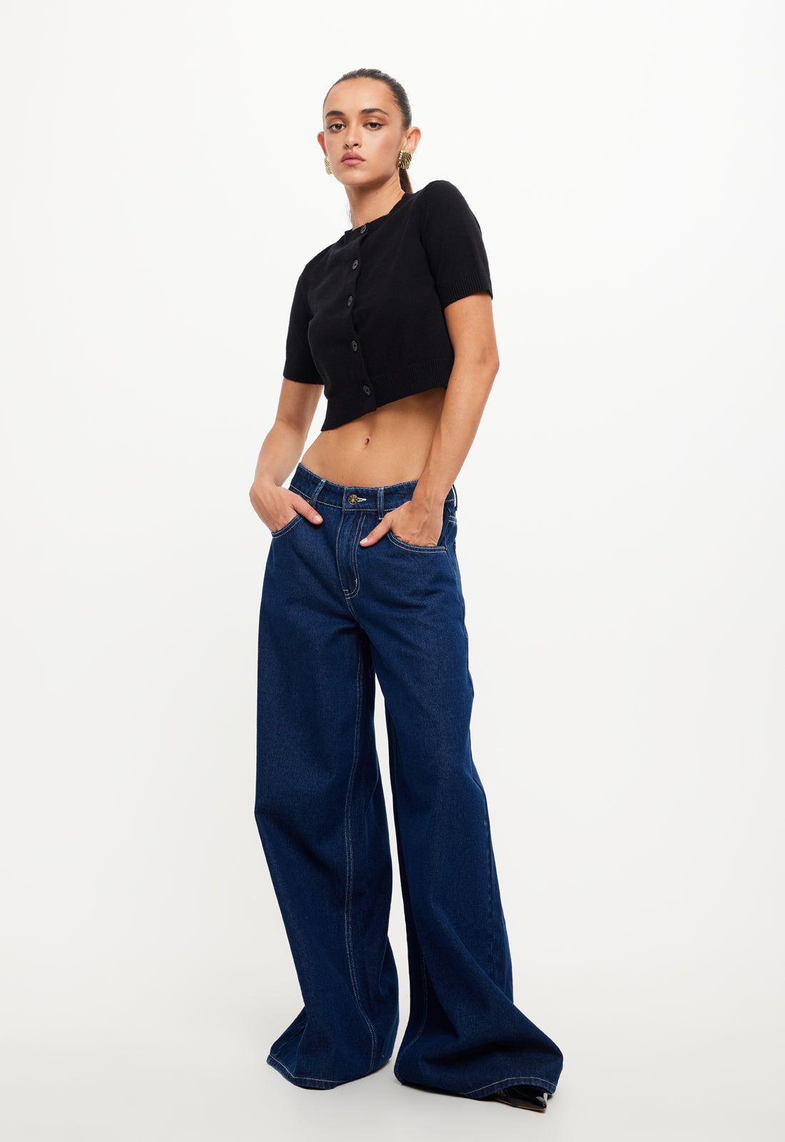 IDOL JEANS - BLUE DENIM sold by Lioness