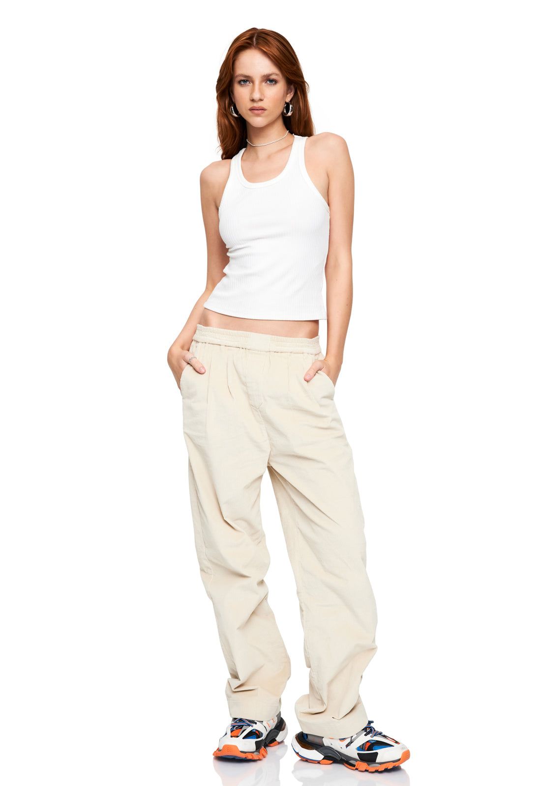 AGYNESS PANT - BEIGE sold by Lioness product image thumbnail 3
