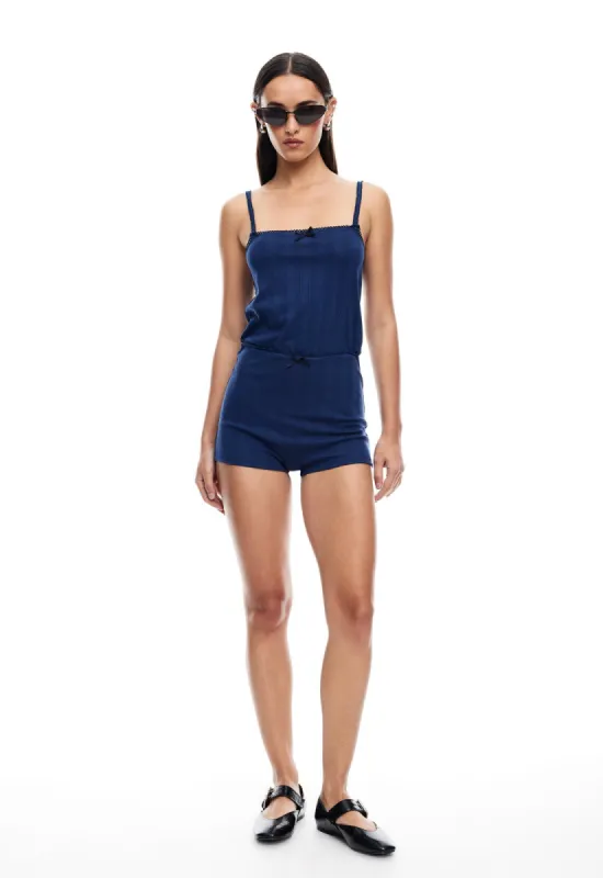 POOLSIDE ROMPER - NAVY sold by Lioness