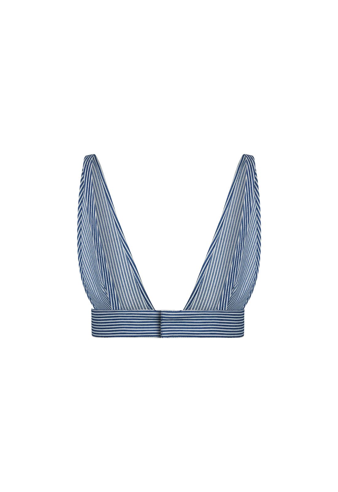 BLUE MARLIN TOP - BLUE DENIM STRIPE sold by Lioness product image thumbnail 2