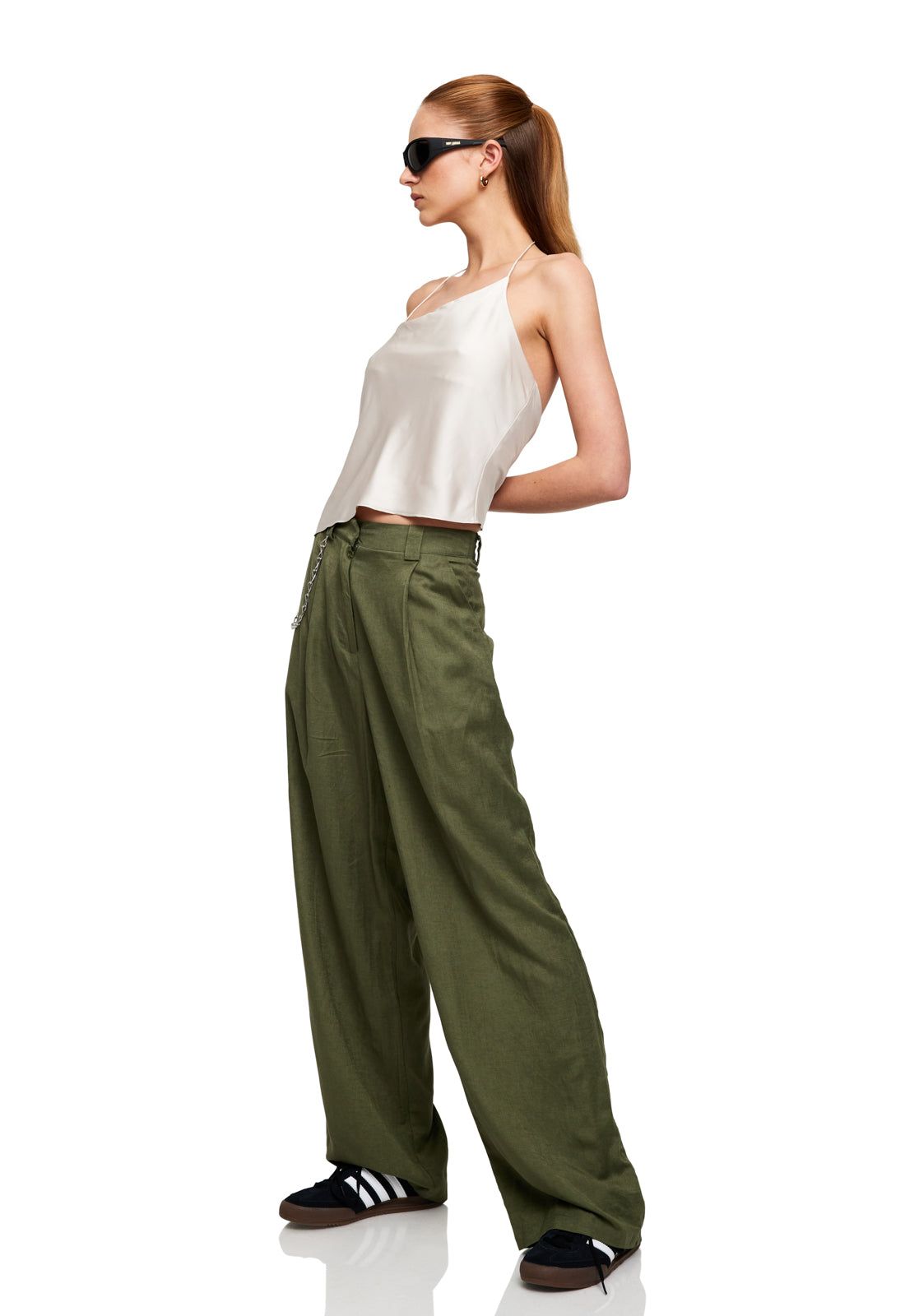 SEBASTIAN PANT - KHAKI sold by Lioness product image thumbnail 2