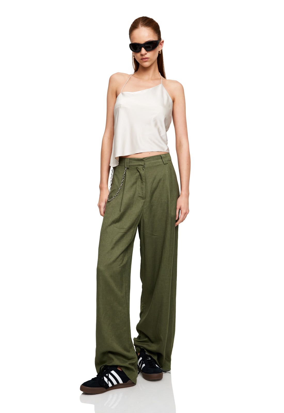 SEBASTIAN PANT - KHAKI sold by Lioness product image thumbnail 3