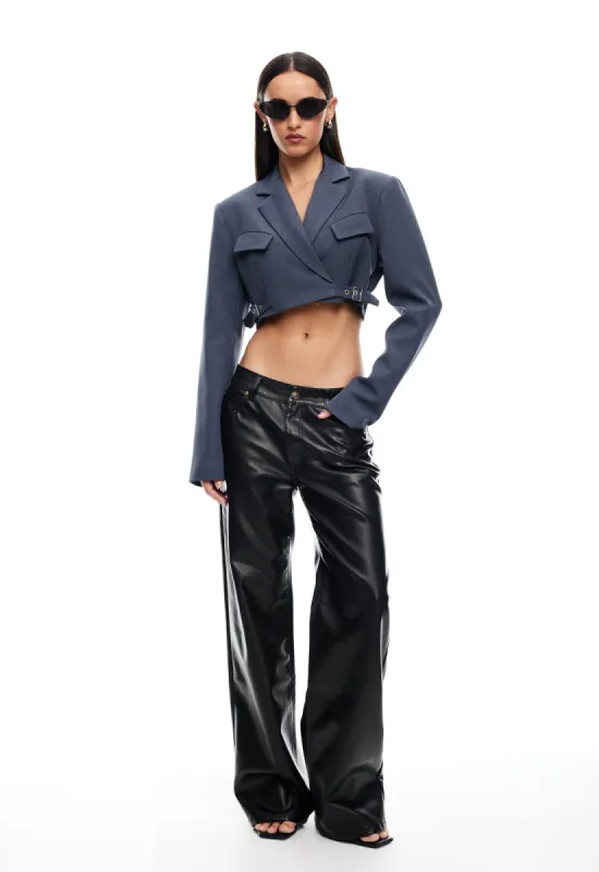 ANJA CROP - SLATE sold by Lioness