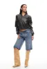 ALLURE BOMBER - CHARCOAL sold by Lioness