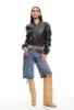 ALLURE BOMBER - CHARCOAL sold by Lioness