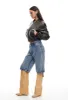 ALLURE BOMBER - CHARCOAL sold by Lioness