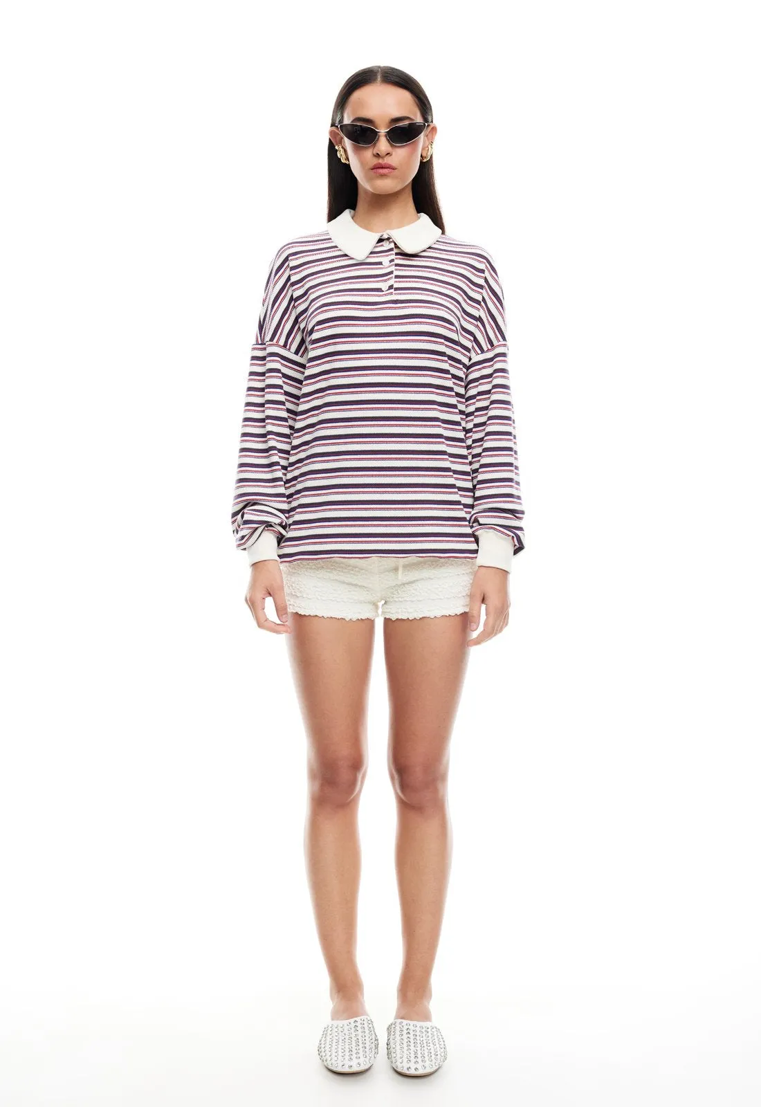 RUGBY JERSEY - PORCELAIN MULTI sold by Lioness product image thumbnail 4