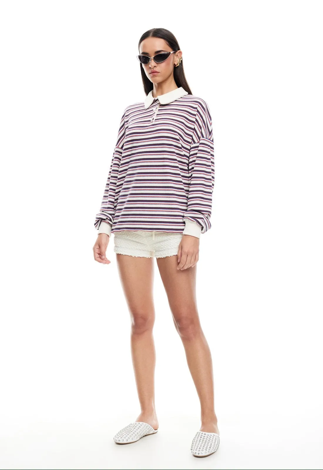 RUGBY JERSEY - PORCELAIN MULTI sold by Lioness product image thumbnail 5