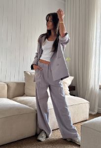 LEO PANT - RHODE sold by Lioness
