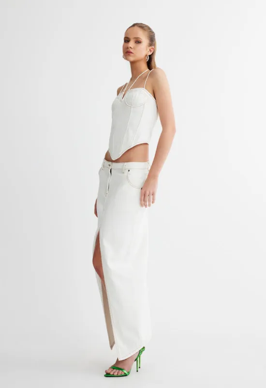 DEL GATO CORSET - PEARL sold by Lioness