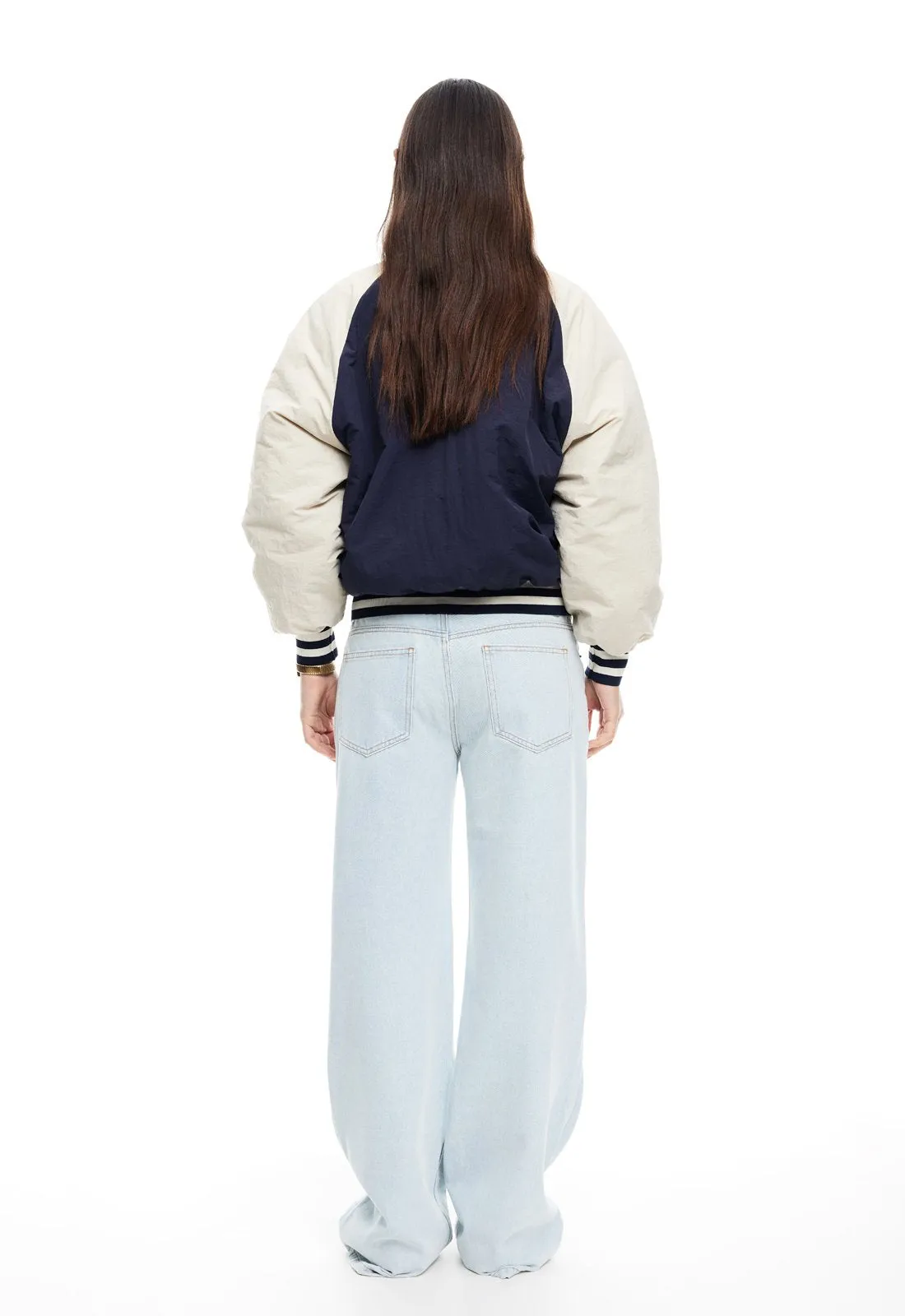 HAILEY BOMBER - NAVY sold by Lioness product image thumbnail 4