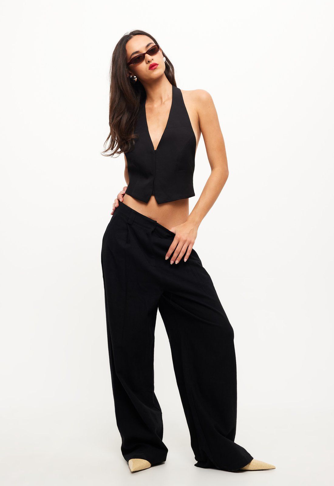 JE SUIS PANT - ONYX sold by Lioness product image thumbnail 5