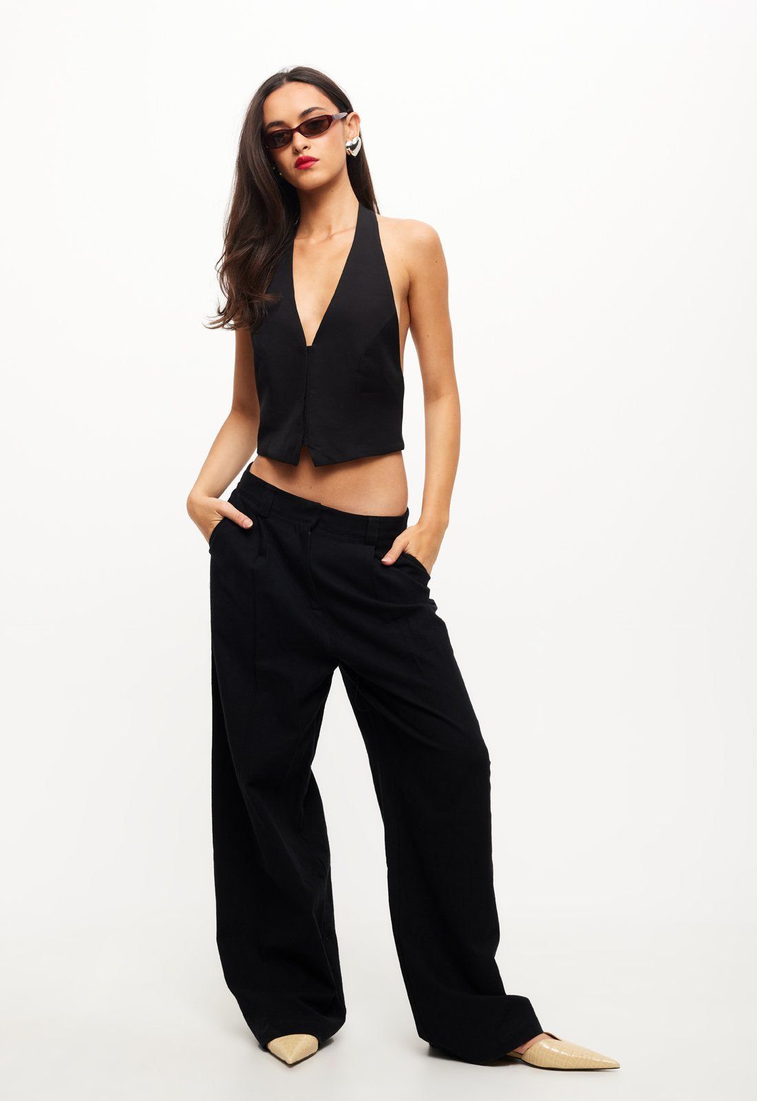 JE SUIS PANT - ONYX sold by Lioness product image thumbnail 2