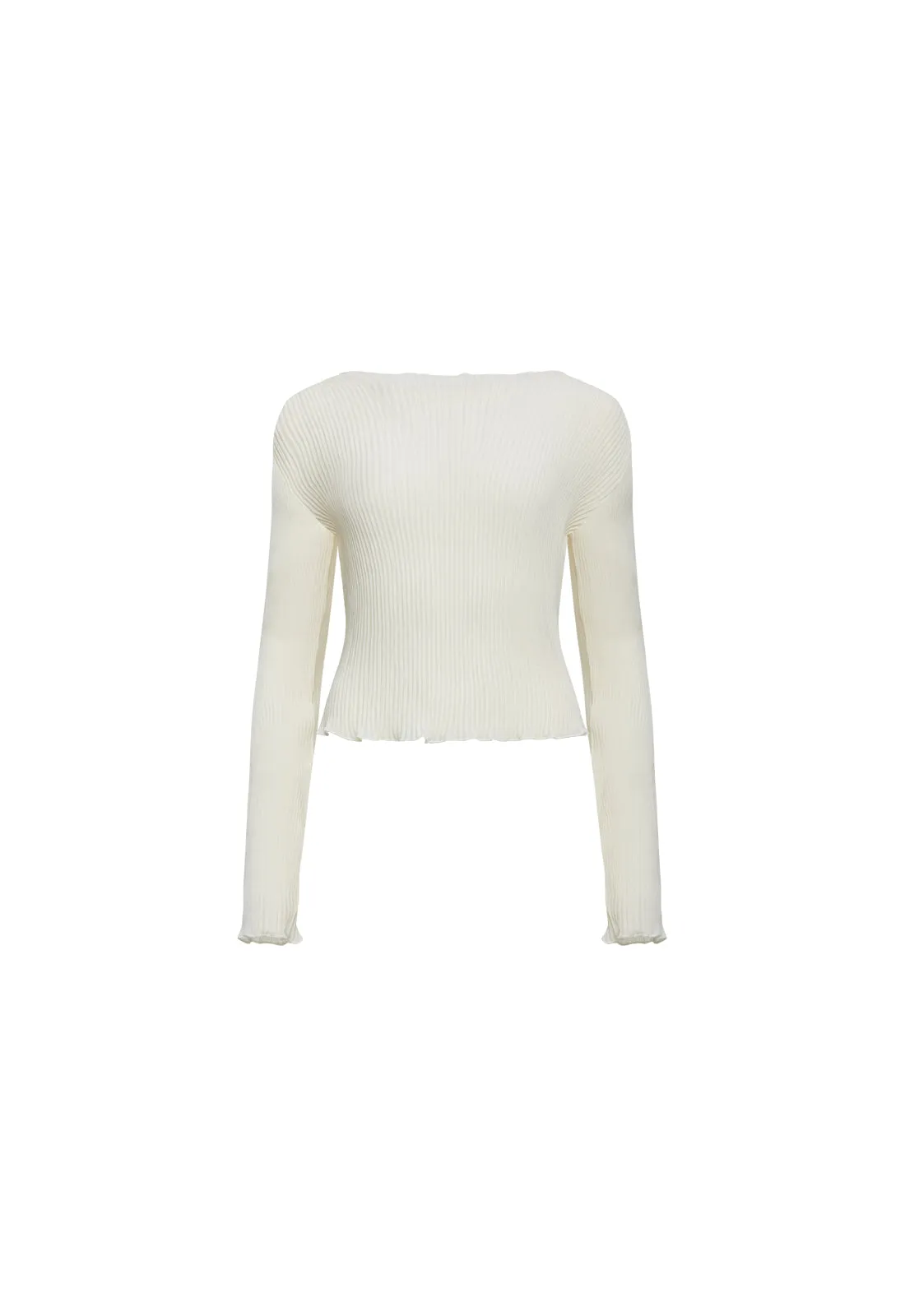 FORD LONG SLEEVE TOP - IVORY sold by Lioness product image thumbnail 5