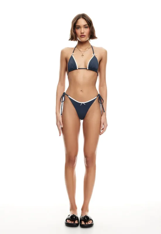 GISELE TIE TOP - MINERAL sold by Lioness