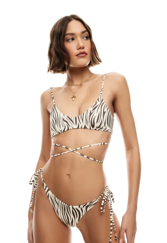 RIO TIE BOTTOM - ZEBRA sold by Lioness