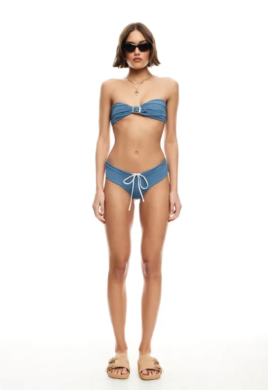 GISELE BOTTOM - DENIM BLUE sold by Lioness