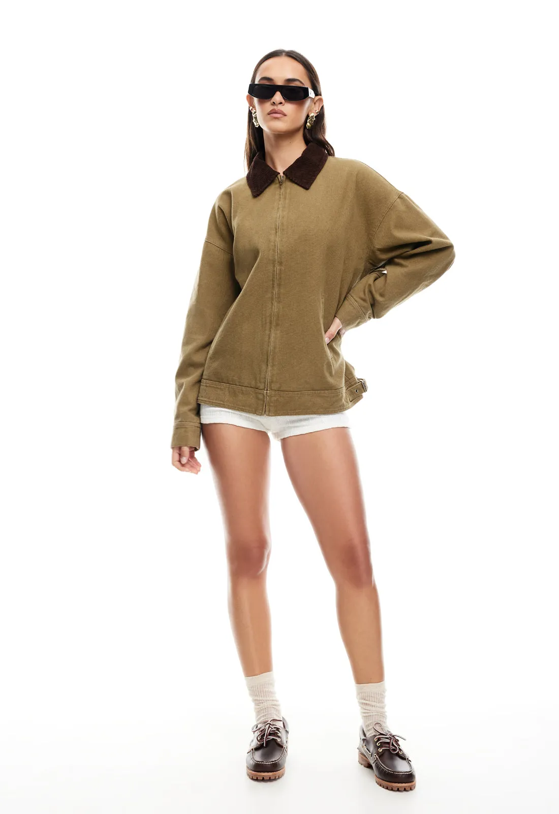 WORKWEAR JACKET - CHESTNUT sold by Lioness