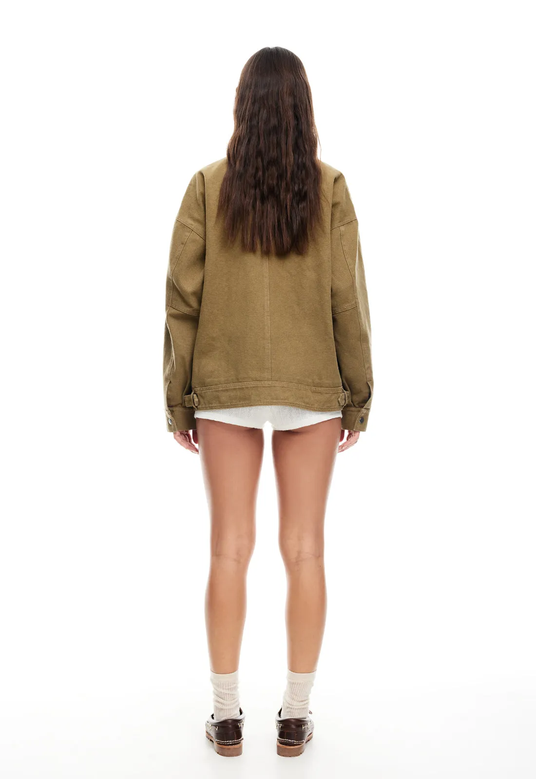 WORKWEAR JACKET - CHESTNUT sold by Lioness product image thumbnail 5