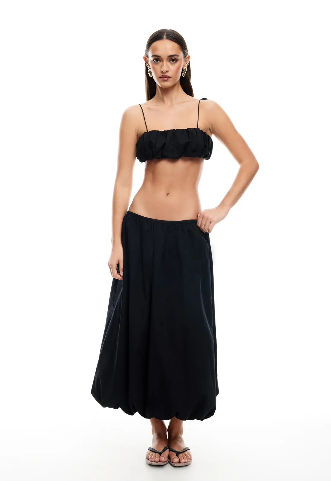 INTUITION BUBBLE TOP - ONYX sold by Lioness