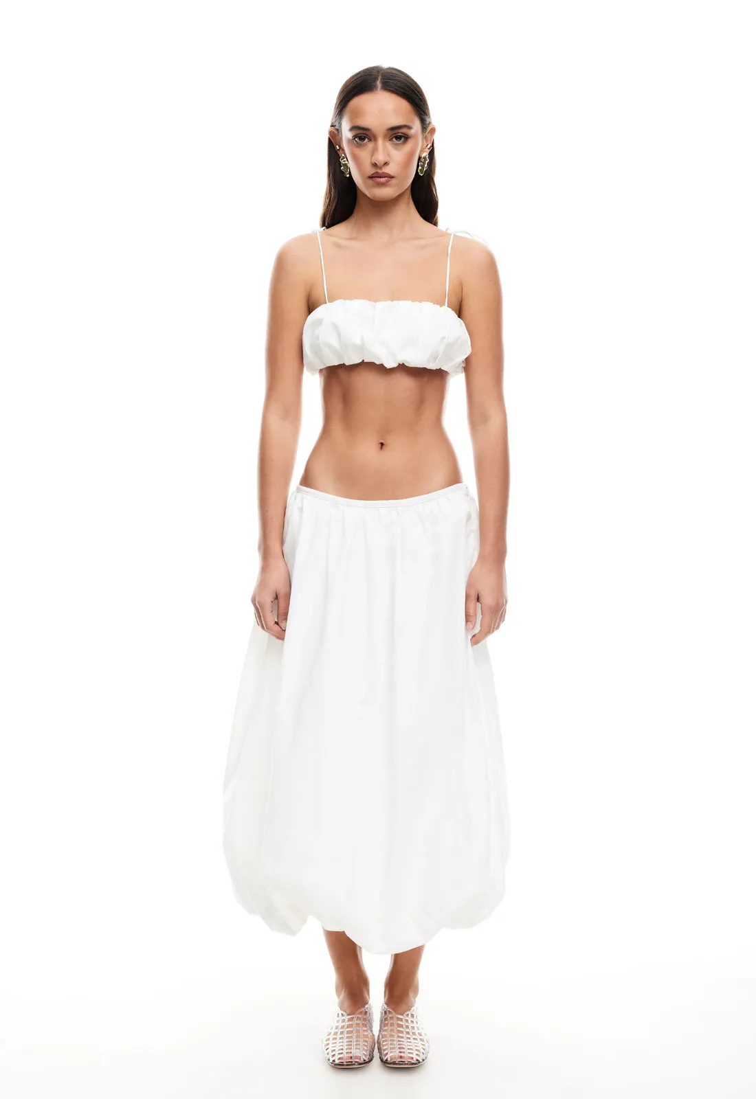 INTUITION BUBBLE TOP - IVORY sold by Lioness