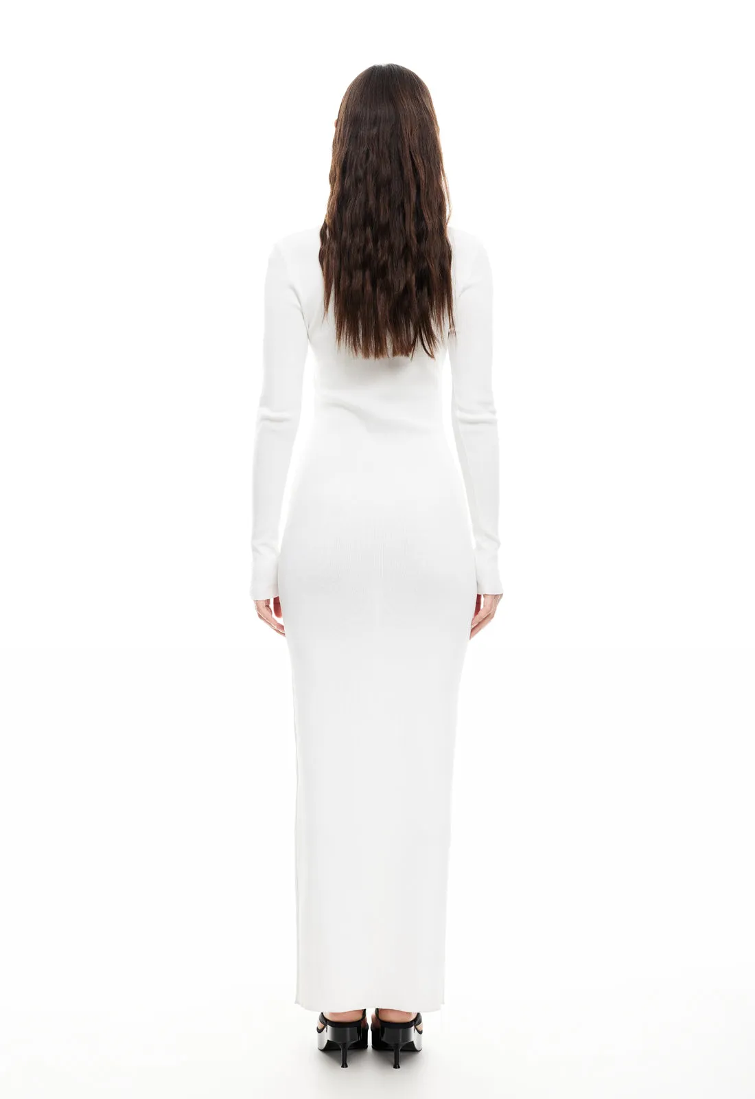 HOMECOMING LONG SLEEVE MAXI DRESS - IVORY sold by Lioness product image thumbnail 5