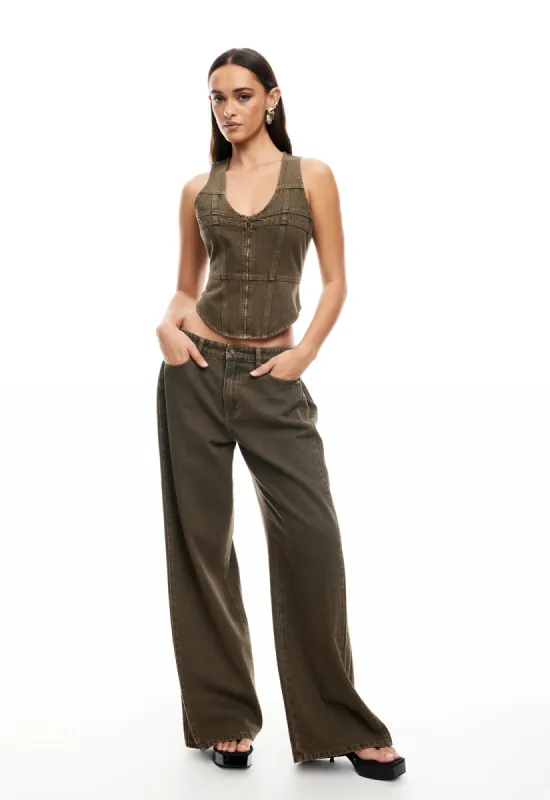 WESTWOOD JEAN - PETROL sold by Lioness