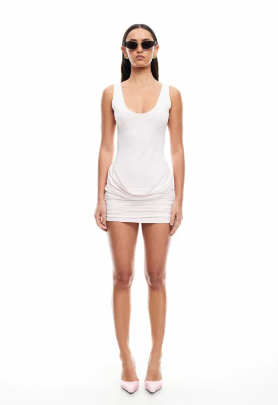 RENDEZVOUS MINI DRESS - BLUSH sold by Lioness