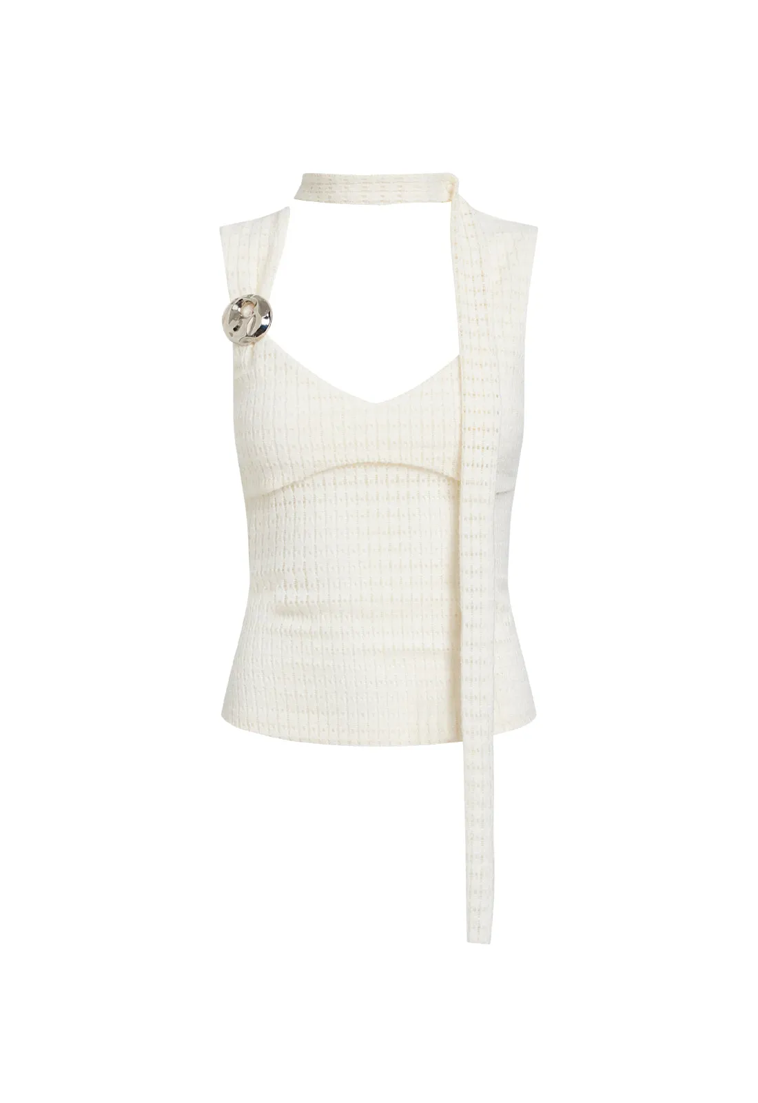 IN YOUR DREAMS TOP - BEIGE sold by Lioness product image thumbnail 5