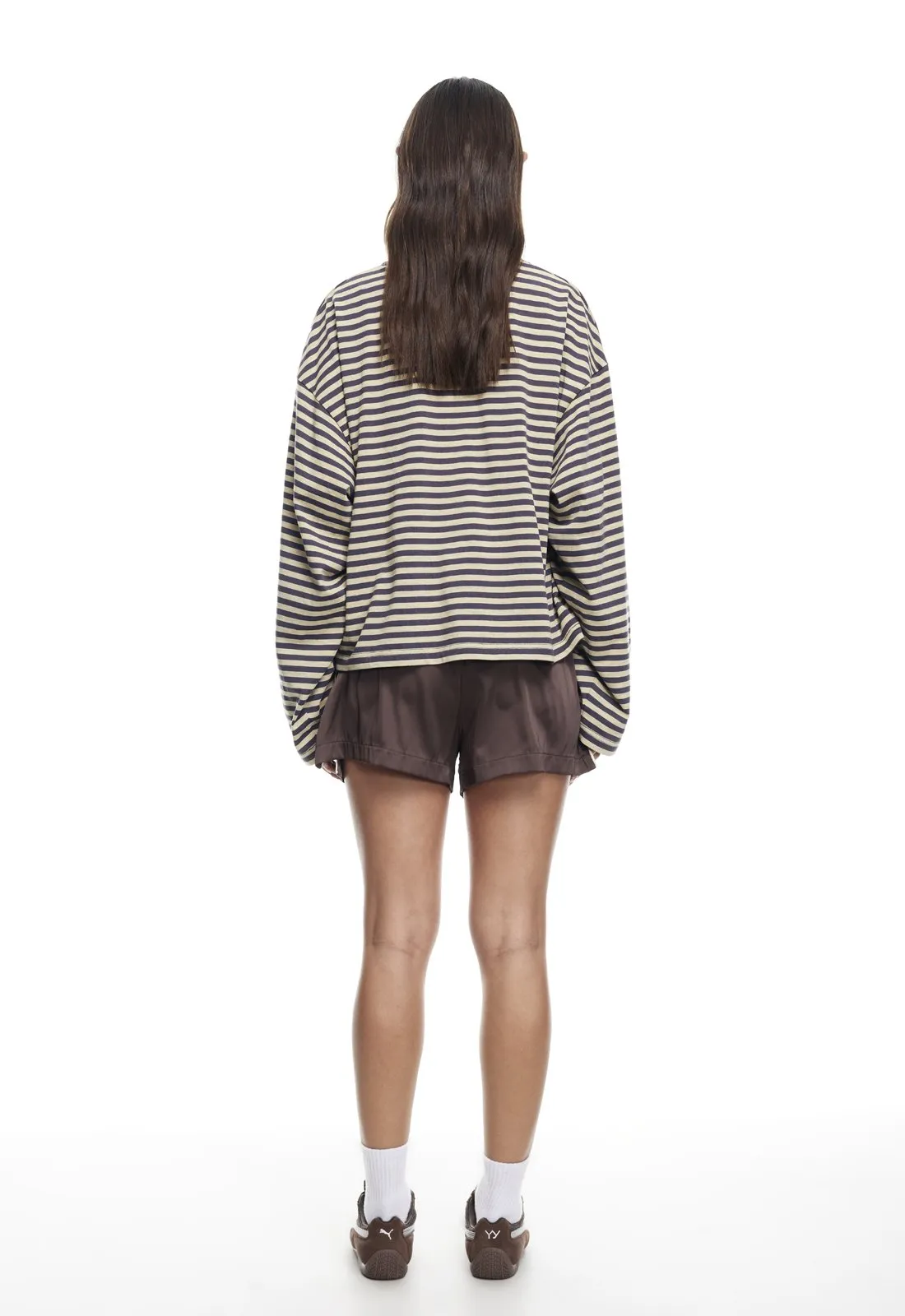 SUNRISE SHORTS - CHOCOLATE sold by Lioness product image thumbnail 3