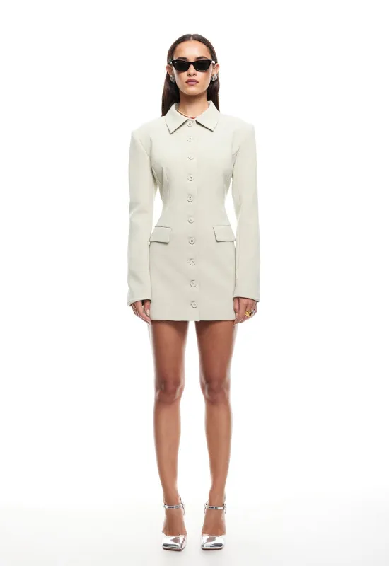 CHERI MINI DRESS - MATCHA sold by Lioness