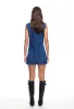 L'ESPRIT MINI DRESS - INDIGO sold by Lioness